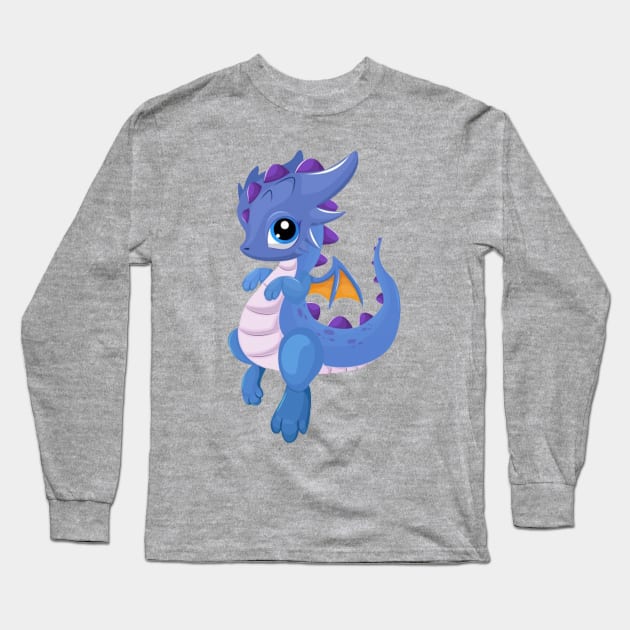 BABY DRAGON Long Sleeve T-Shirt by HARJOEX